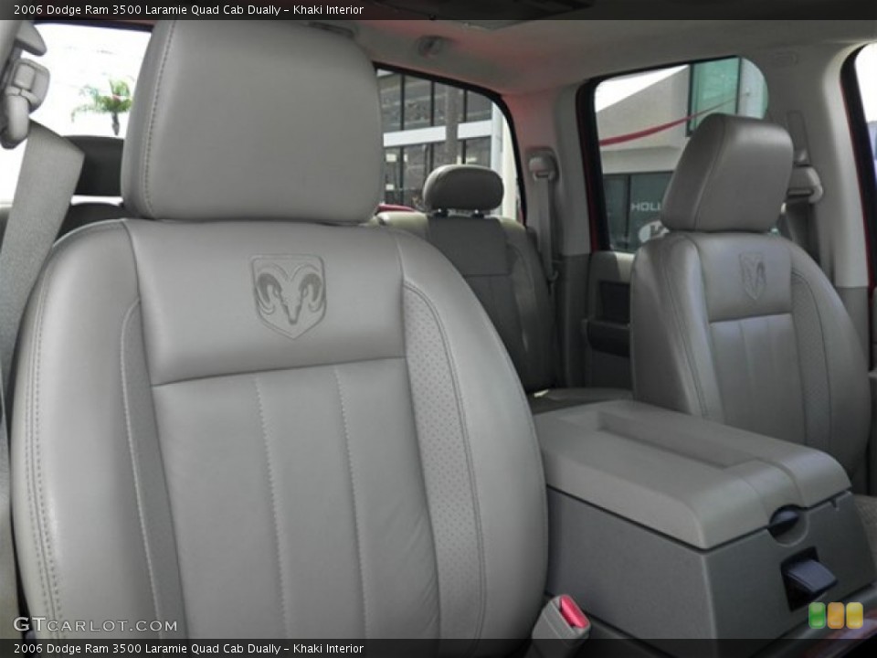 Khaki Interior Photo for the 2006 Dodge Ram 3500 Laramie Quad Cab Dually #69819262