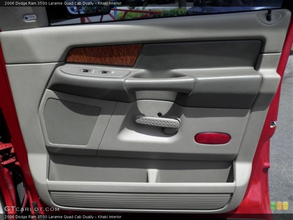 Khaki Interior Door Panel for the 2006 Dodge Ram 3500 Laramie Quad Cab Dually #69819276