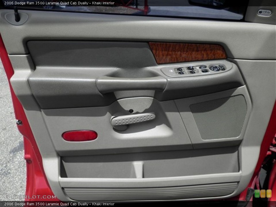 Khaki Interior Door Panel for the 2006 Dodge Ram 3500 Laramie Quad Cab Dually #69819319