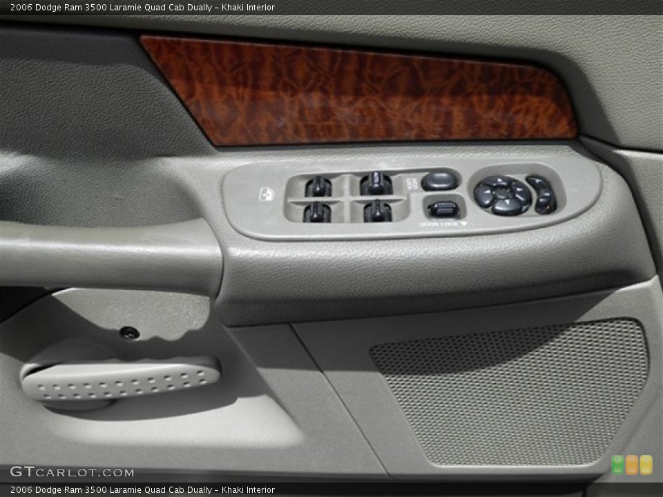 Khaki Interior Controls for the 2006 Dodge Ram 3500 Laramie Quad Cab Dually #69819328