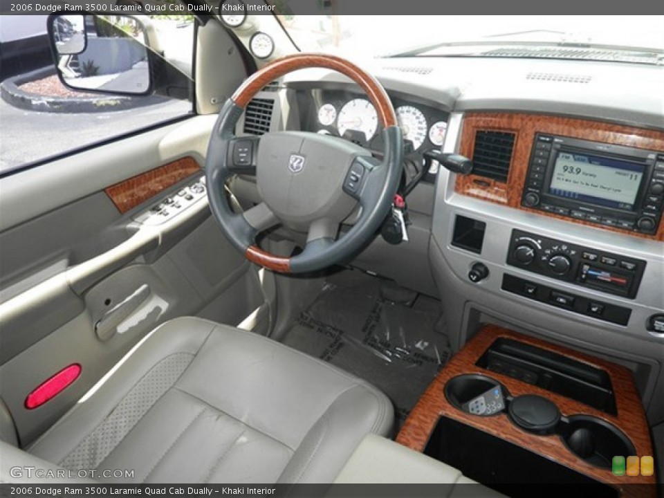 Khaki Interior Dashboard for the 2006 Dodge Ram 3500 Laramie Quad Cab Dually #69819353