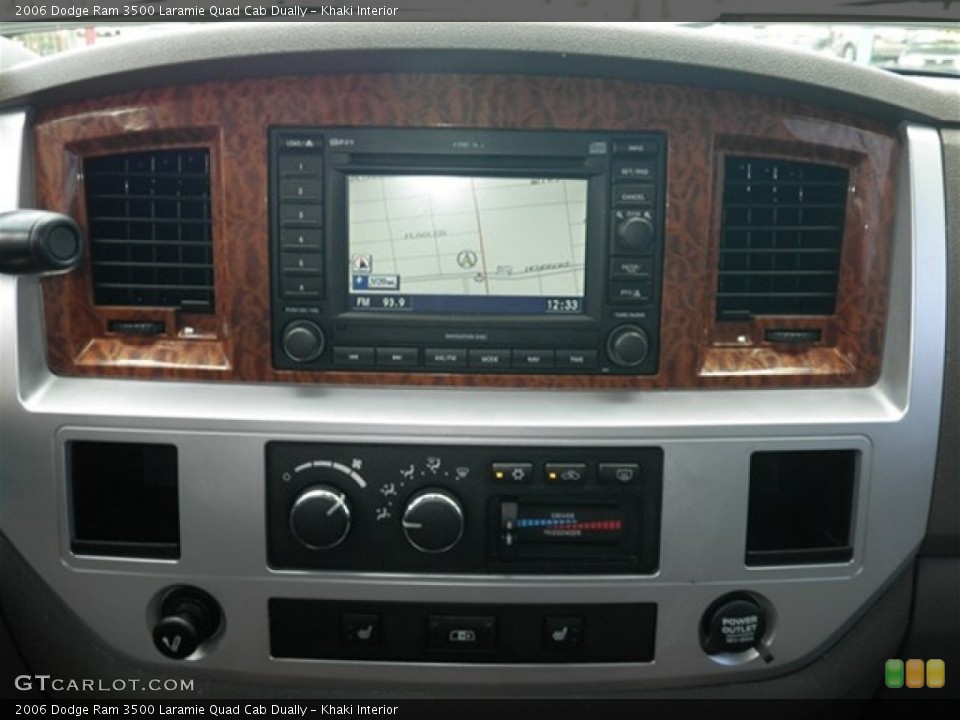Khaki Interior Controls for the 2006 Dodge Ram 3500 Laramie Quad Cab Dually #69819416