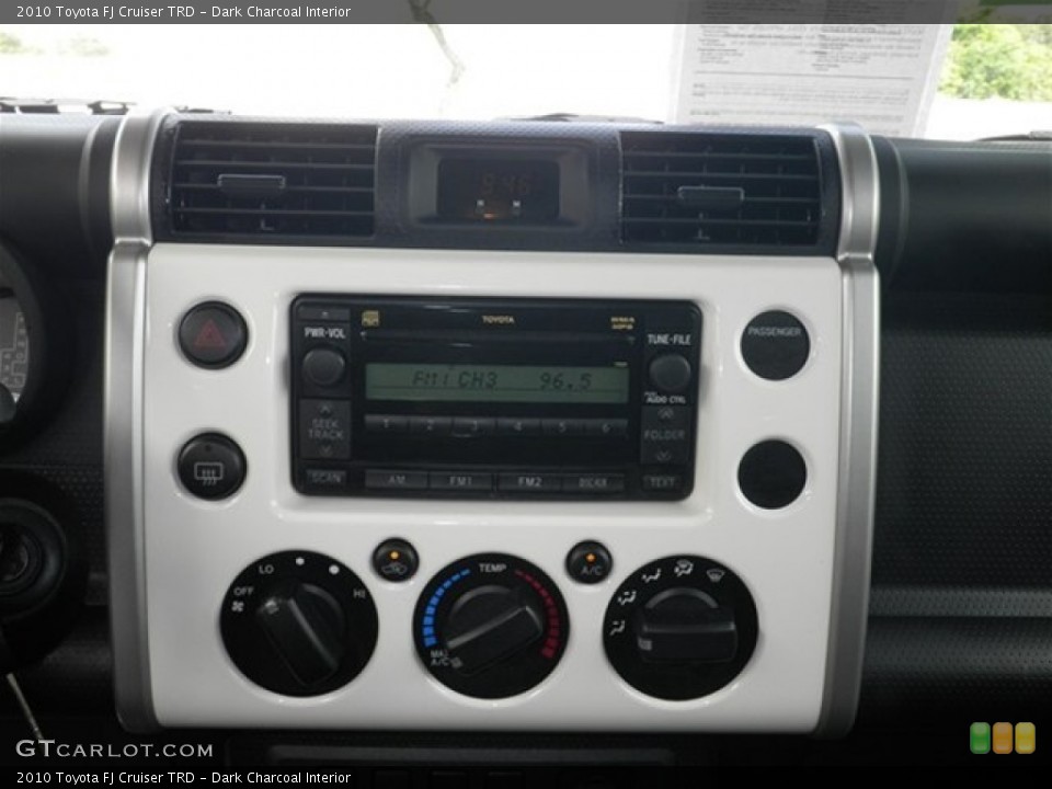 Dark Charcoal Interior Controls for the 2010 Toyota FJ Cruiser TRD #69819820