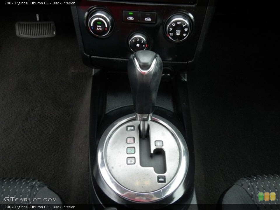 Black Interior Transmission for the 2007 Hyundai Tiburon GS #69820291