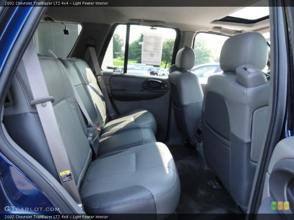 Light Pewter Interior Rear Seat for the 2002 Chevrolet TrailBlazer LTZ 4x4 #69820483