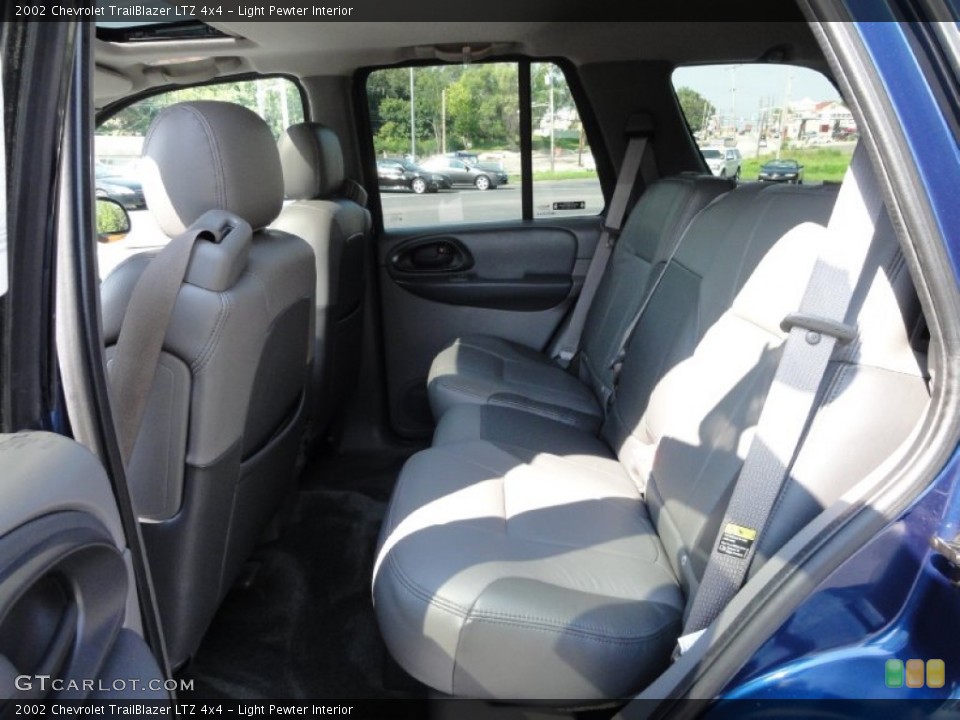 Light Pewter Interior Rear Seat for the 2002 Chevrolet TrailBlazer LTZ 4x4 #69820501