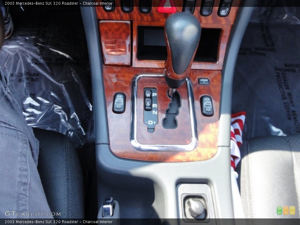 Charcoal Interior Transmission for the 2003 Mercedes-Benz SLK 320 Roadster #69820879