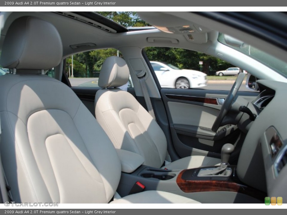 Light Grey Interior Photo for the 2009 Audi A4 2.0T Premium quattro Sedan #69821578