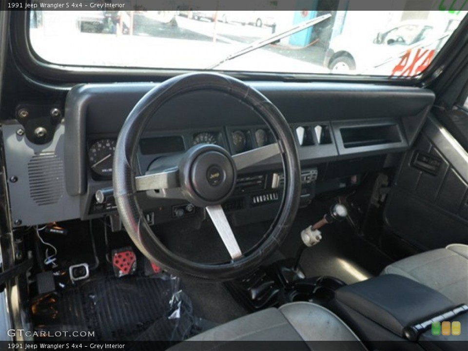 Grey 1991 Jeep Wrangler Interiors