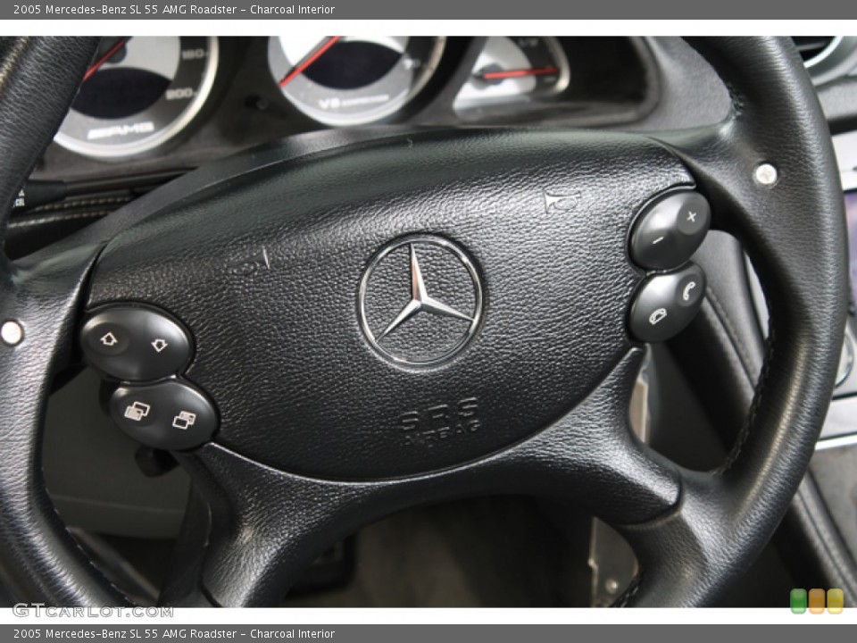 Charcoal Interior Steering Wheel for the 2005 Mercedes-Benz SL 55 AMG Roadster #69824197