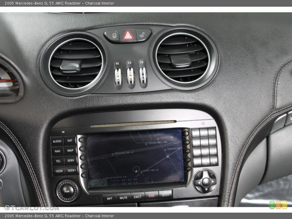 Charcoal Interior Controls for the 2005 Mercedes-Benz SL 55 AMG Roadster #69824225
