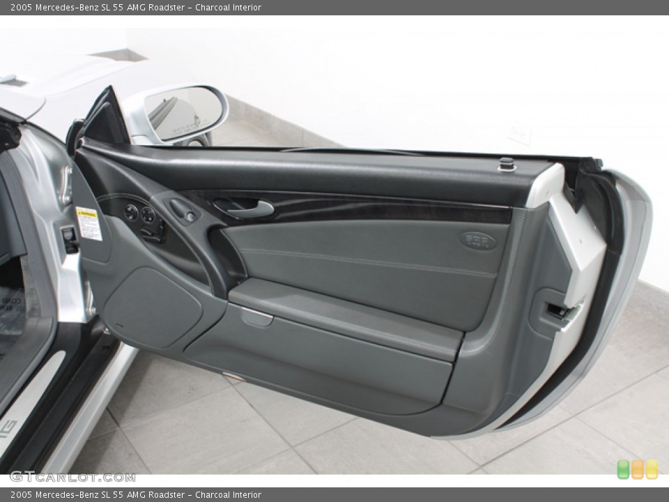 Charcoal Interior Door Panel for the 2005 Mercedes-Benz SL 55 AMG Roadster #69824257