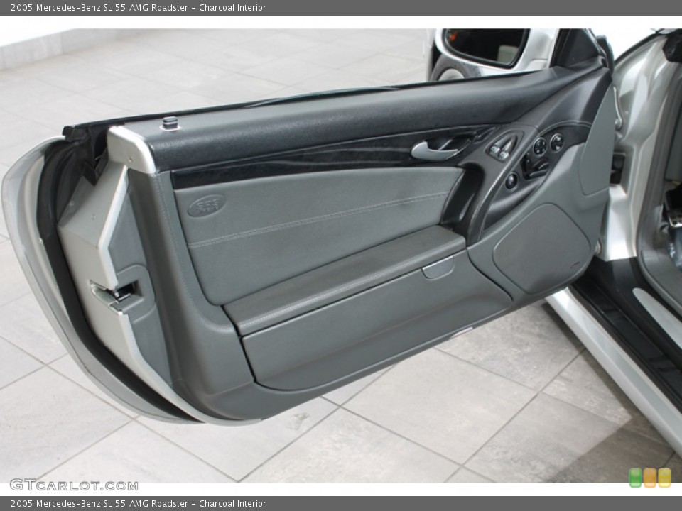 Charcoal Interior Door Panel for the 2005 Mercedes-Benz SL 55 AMG Roadster #69824267
