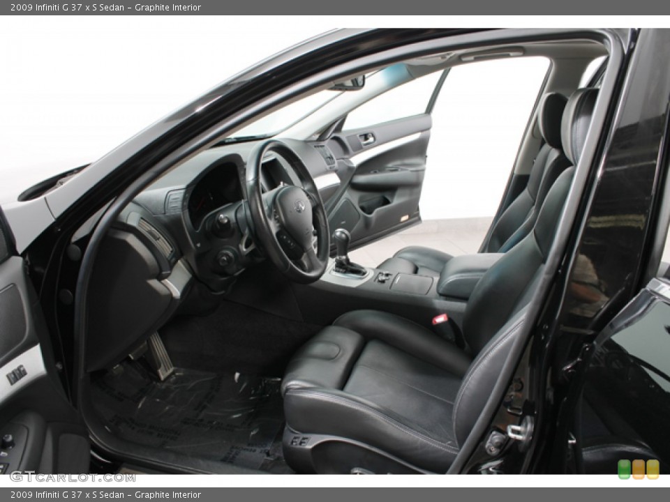 Graphite Interior Photo for the 2009 Infiniti G 37 x S Sedan #69825490