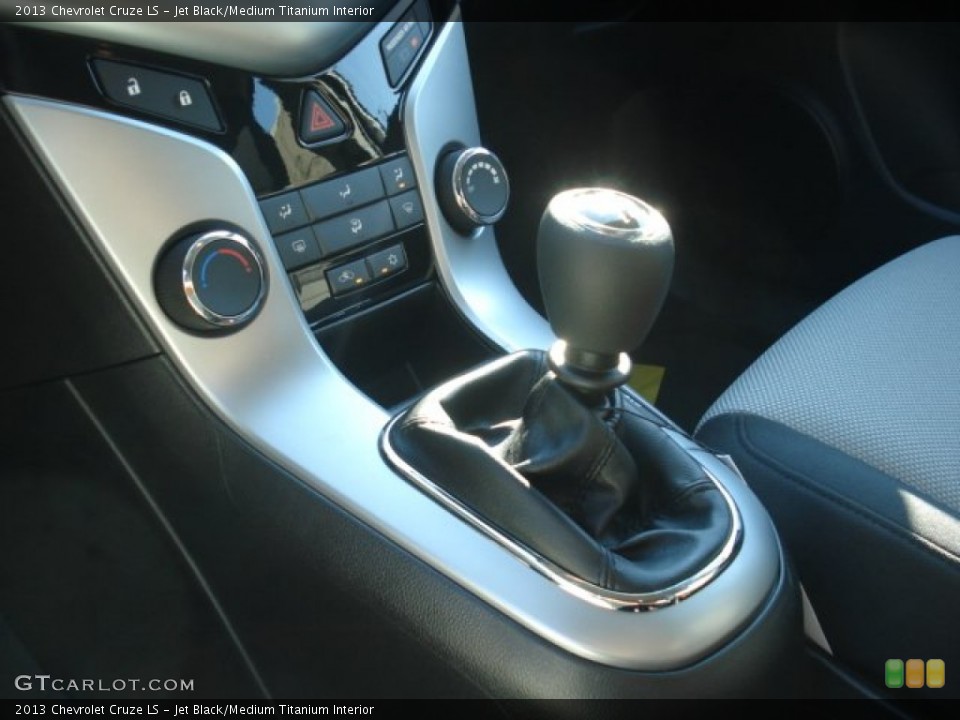 Jet Black/Medium Titanium Interior Transmission for the 2013 Chevrolet Cruze LS #69826498