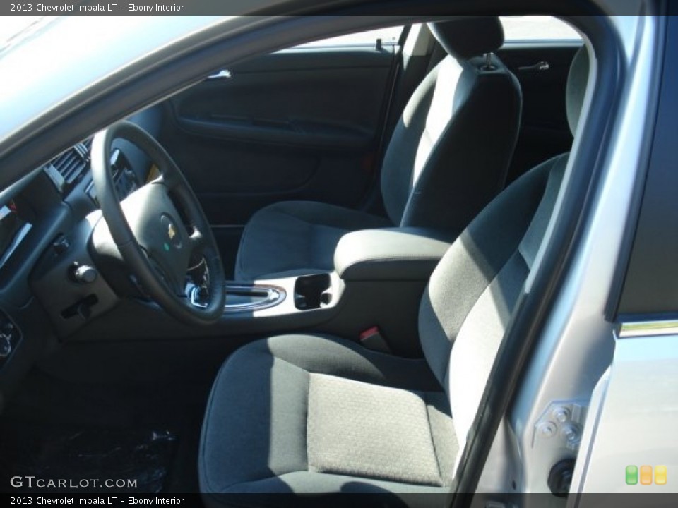 Ebony Interior Front Seat for the 2013 Chevrolet Impala LT #69826618