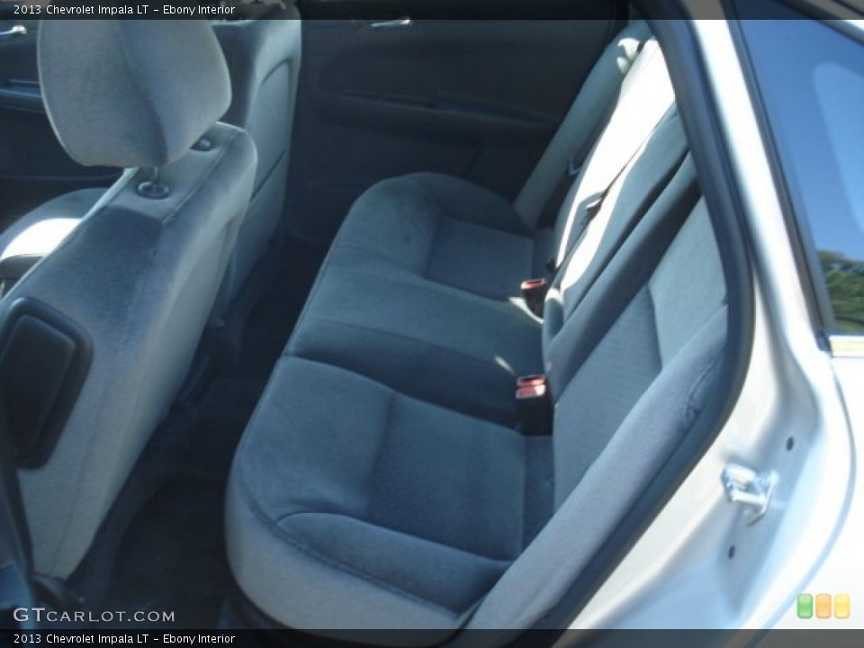 Ebony Interior Rear Seat for the 2013 Chevrolet Impala LT #69826636