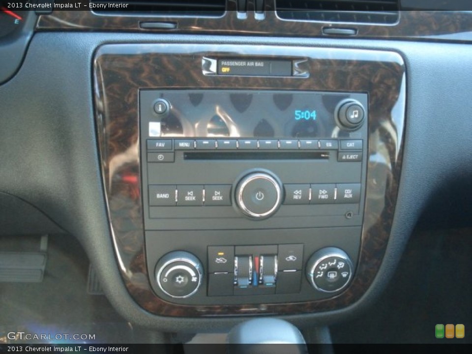 Ebony Interior Controls for the 2013 Chevrolet Impala LT #69826663