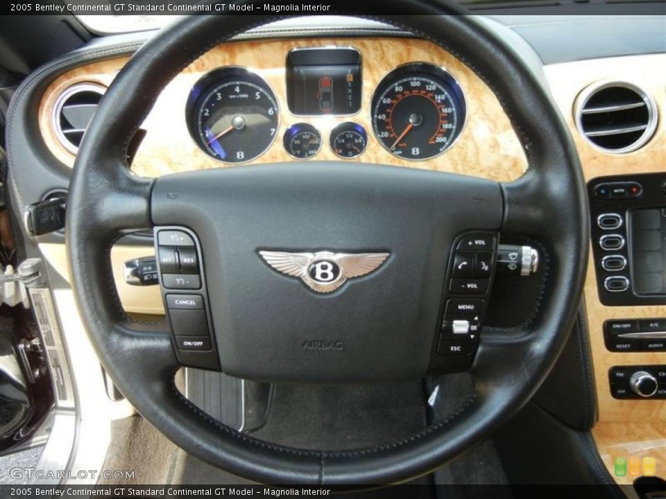 Magnolia Interior Steering Wheel for the 2005 Bentley Continental GT  #69828025