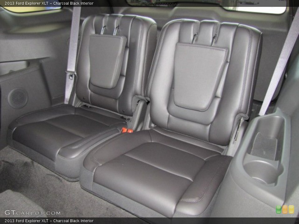 Charcoal Black Interior Rear Seat for the 2013 Ford Explorer XLT #69830412