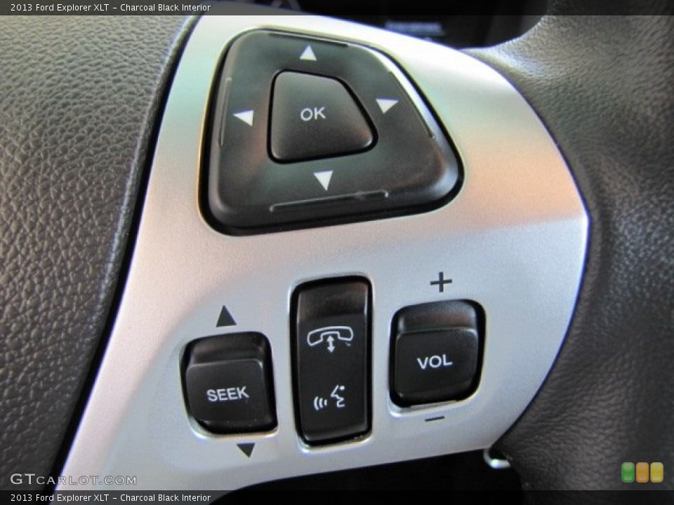 Charcoal Black Interior Controls for the 2013 Ford Explorer XLT #69830497