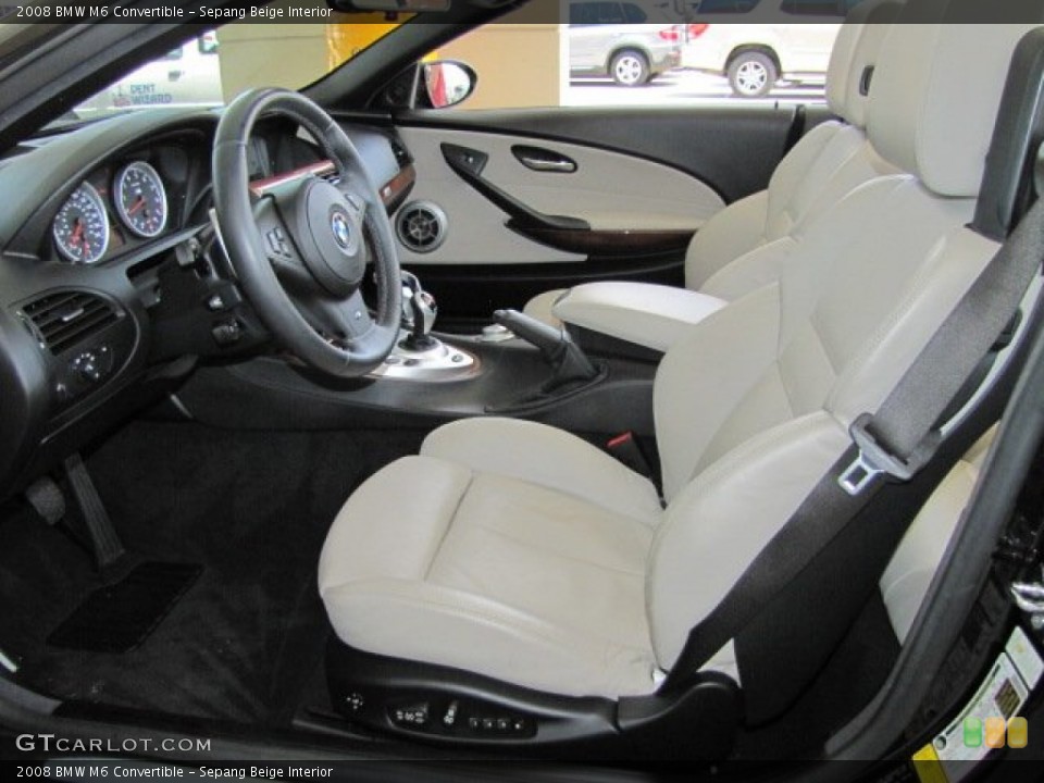 Sepang Beige Interior Photo for the 2008 BMW M6 Convertible #69830986