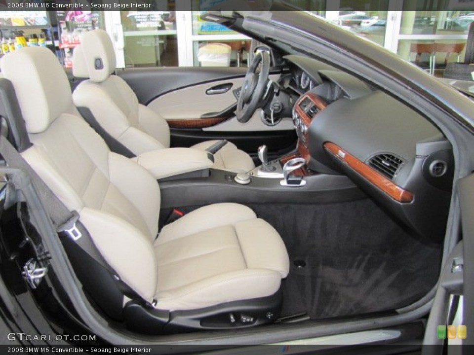 Sepang Beige Interior Photo for the 2008 BMW M6 Convertible #69830995