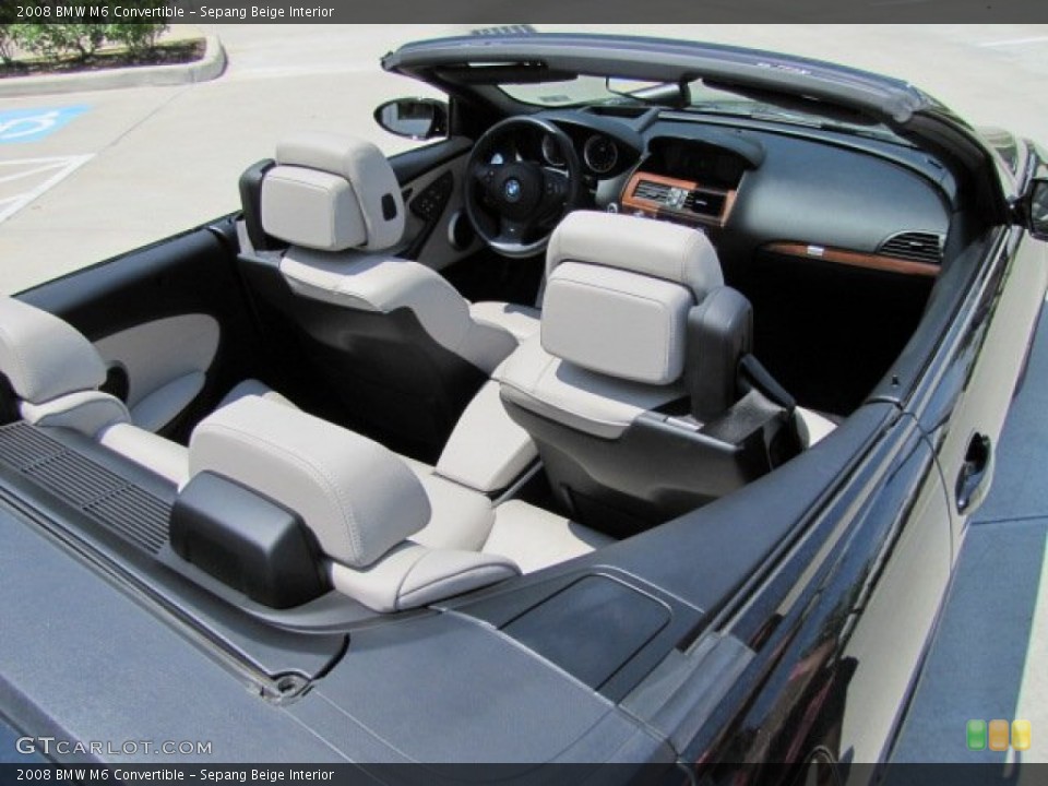 Sepang Beige Interior Photo for the 2008 BMW M6 Convertible #69831049