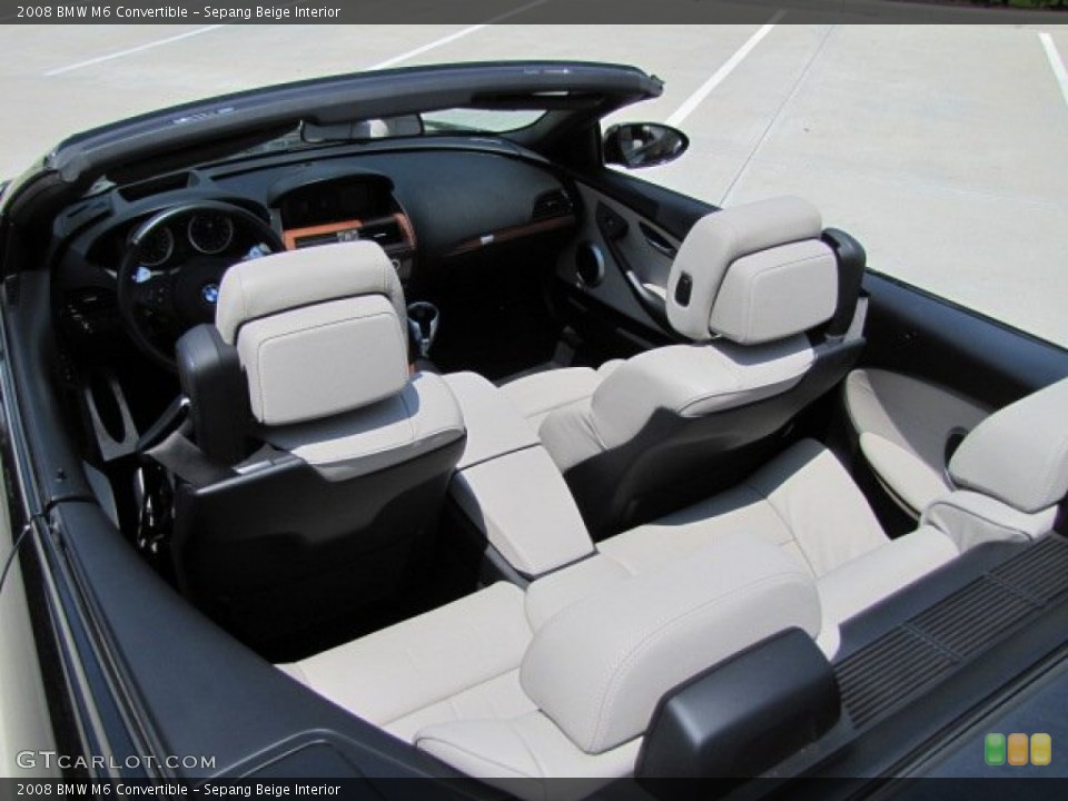 Sepang Beige Interior Photo for the 2008 BMW M6 Convertible #69831055