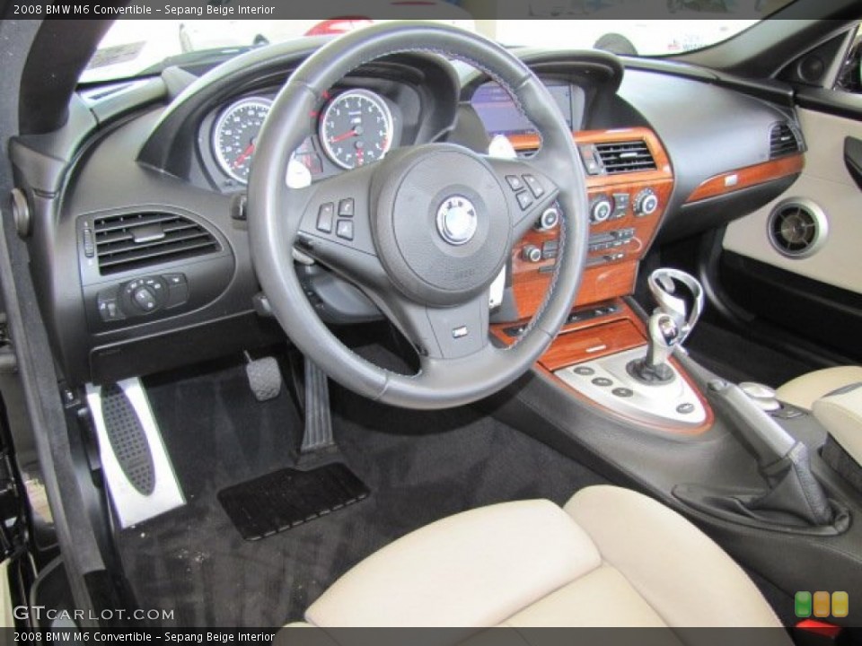 Sepang Beige Interior Prime Interior for the 2008 BMW M6 Convertible #69831094
