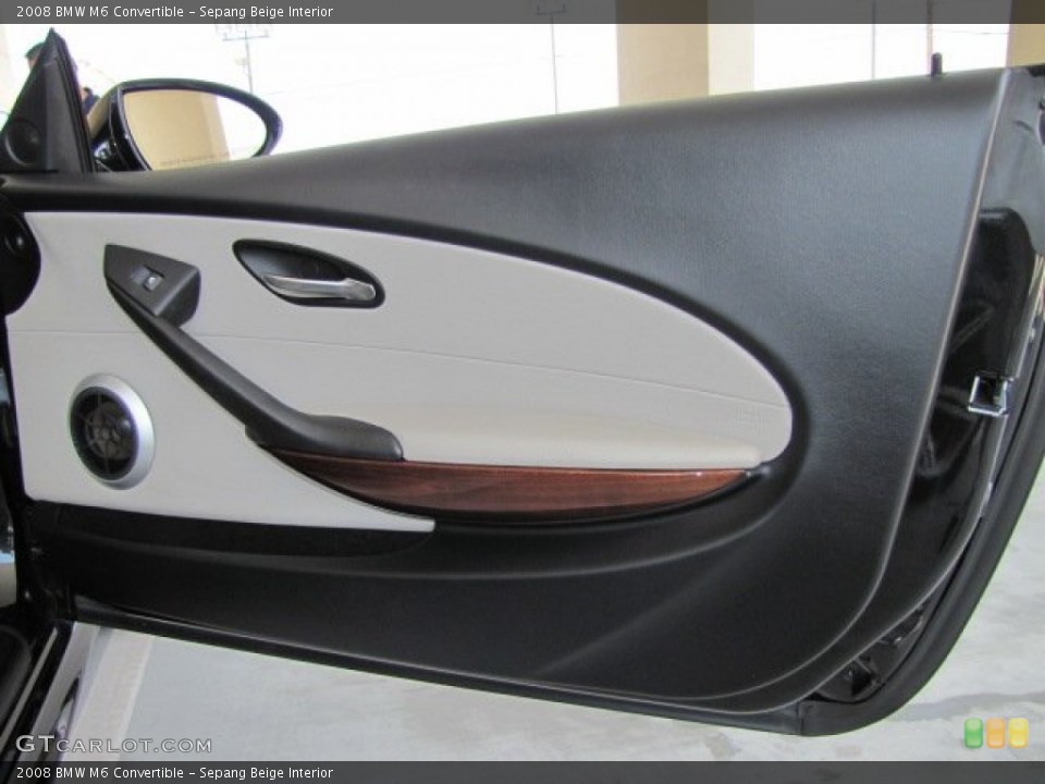 Sepang Beige Interior Door Panel for the 2008 BMW M6 Convertible #69831208