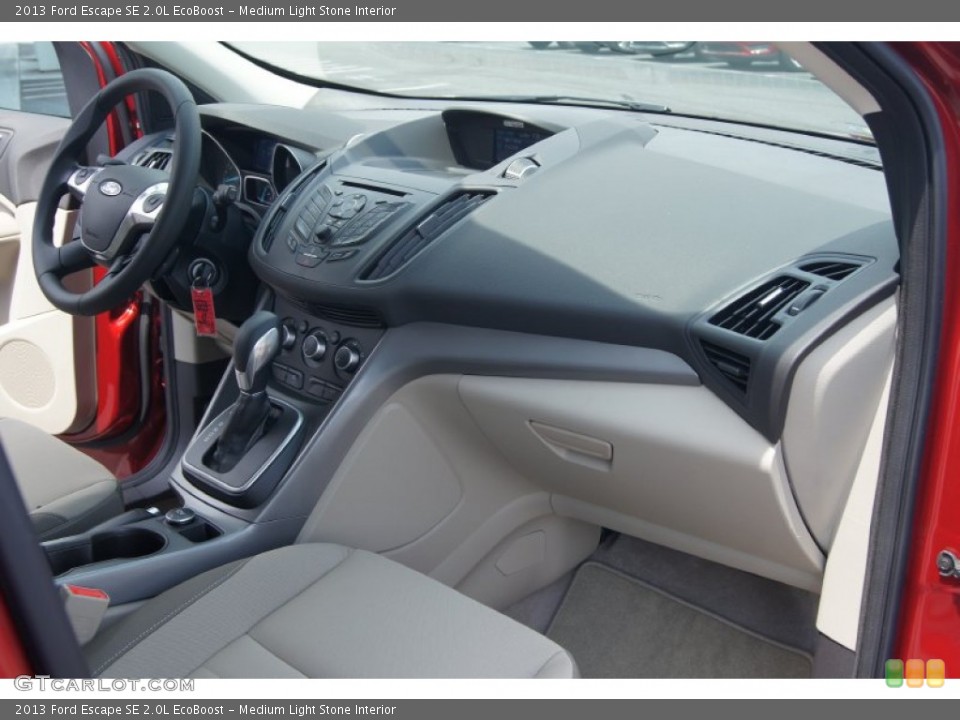Medium Light Stone Interior Dashboard for the 2013 Ford Escape SE 2.0L EcoBoost #69831976