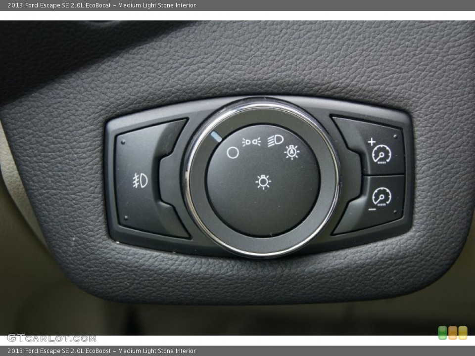 Medium Light Stone Interior Controls for the 2013 Ford Escape SE 2.0L EcoBoost #69832027