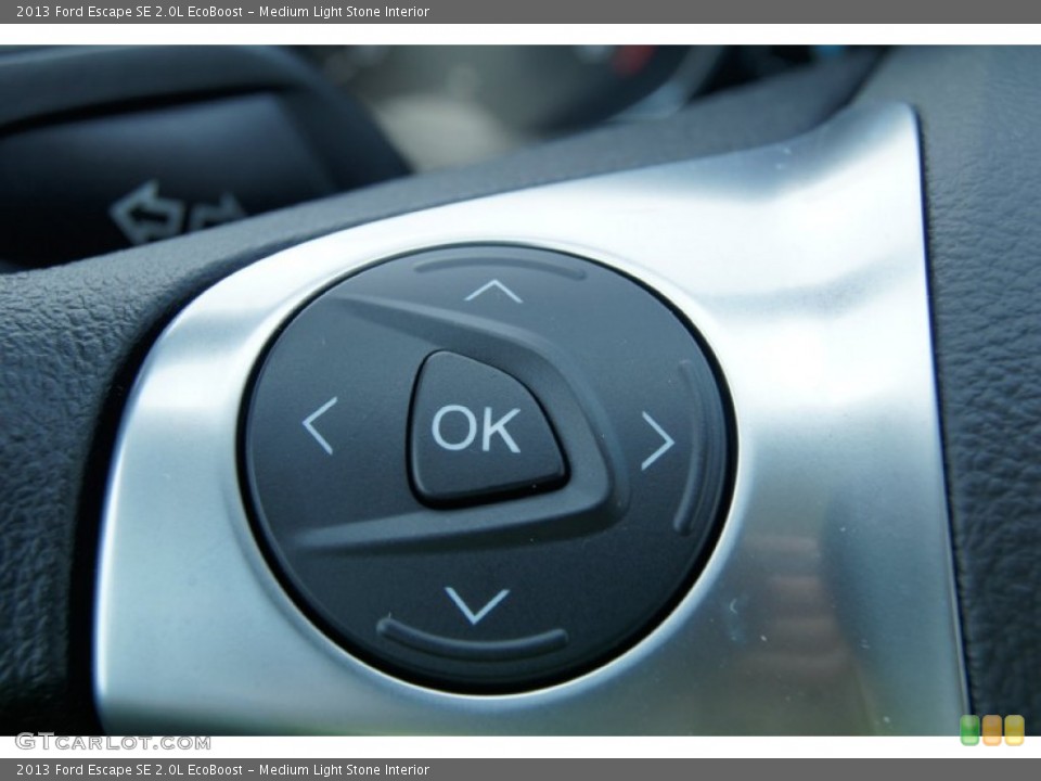 Medium Light Stone Interior Controls for the 2013 Ford Escape SE 2.0L EcoBoost #69832030