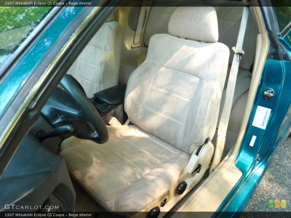 Beige Interior Photo for the 1997 Mitsubishi Eclipse GS Coupe #69832516