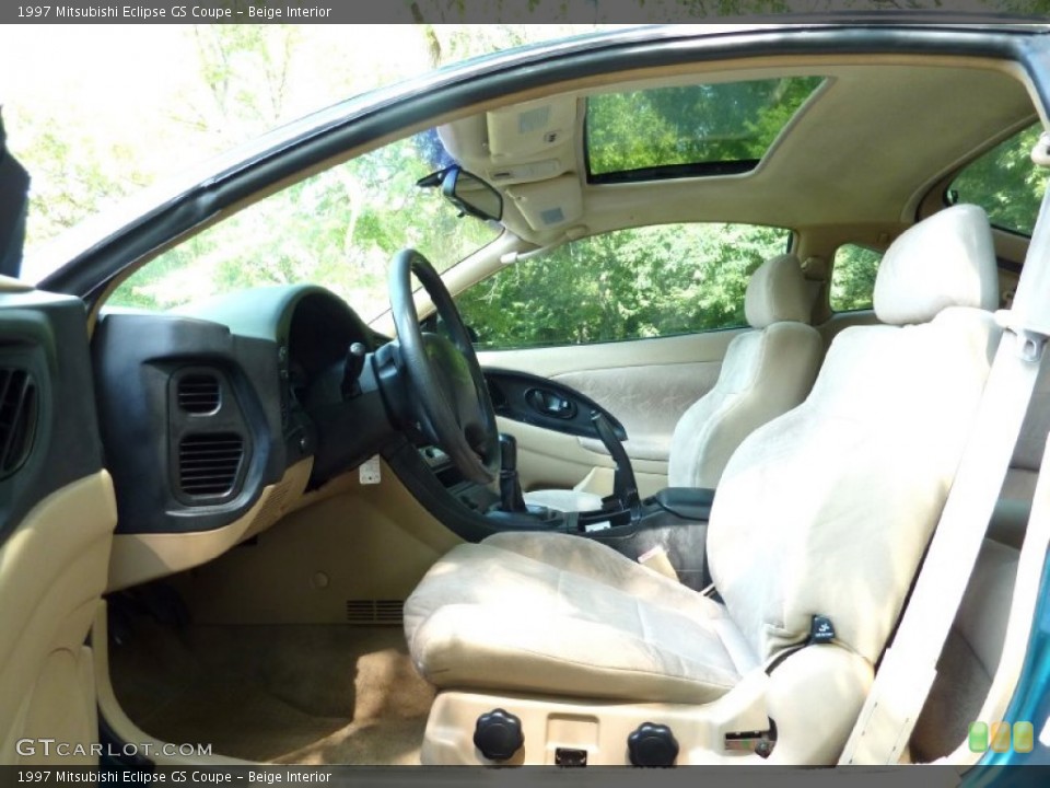 Beige Interior Photo for the 1997 Mitsubishi Eclipse GS Coupe #69832522