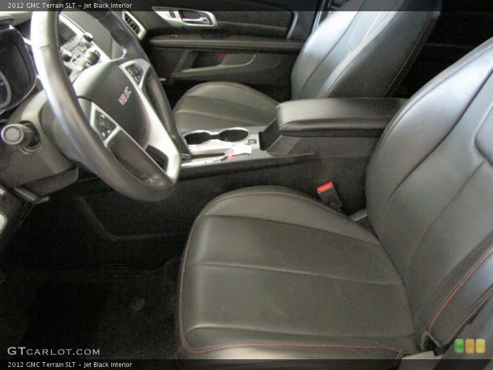 Jet Black Interior Front Seat for the 2012 GMC Terrain SLT #69840058