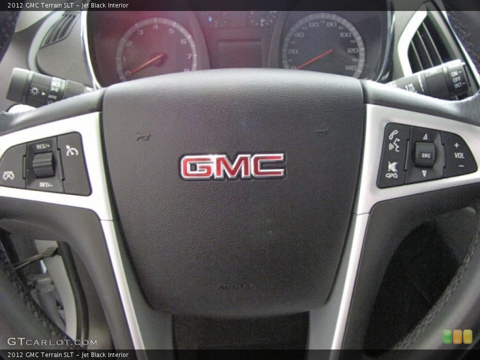 Jet Black Interior Controls for the 2012 GMC Terrain SLT #69840088