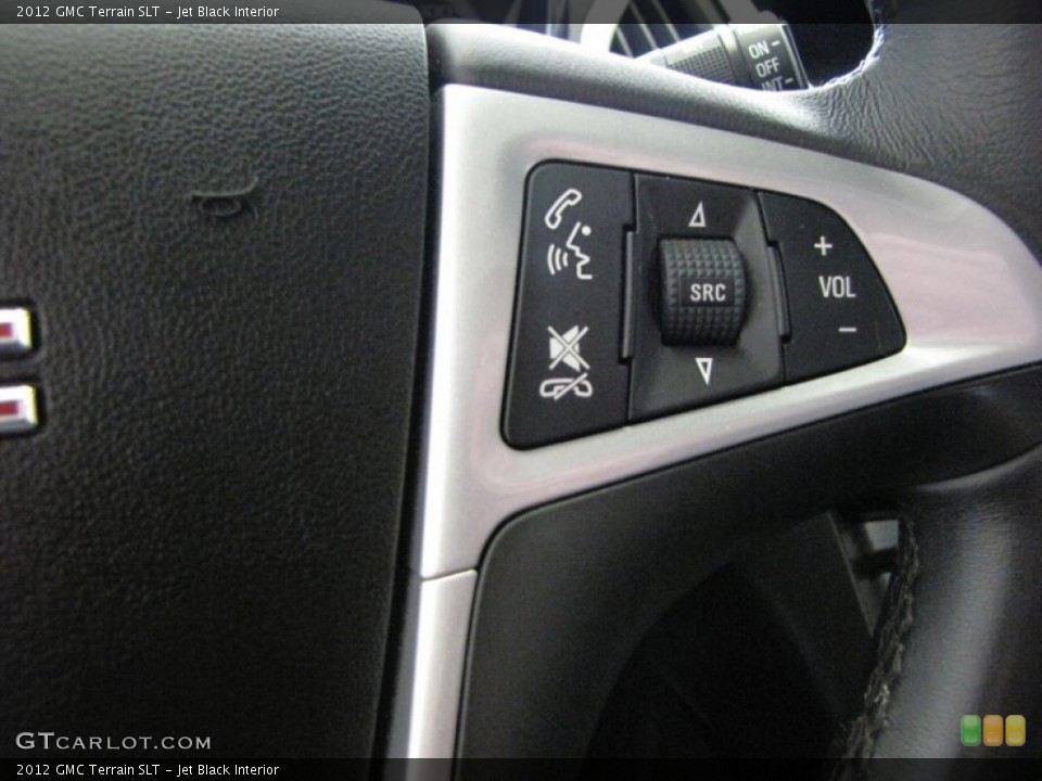 Jet Black Interior Controls for the 2012 GMC Terrain SLT #69840091