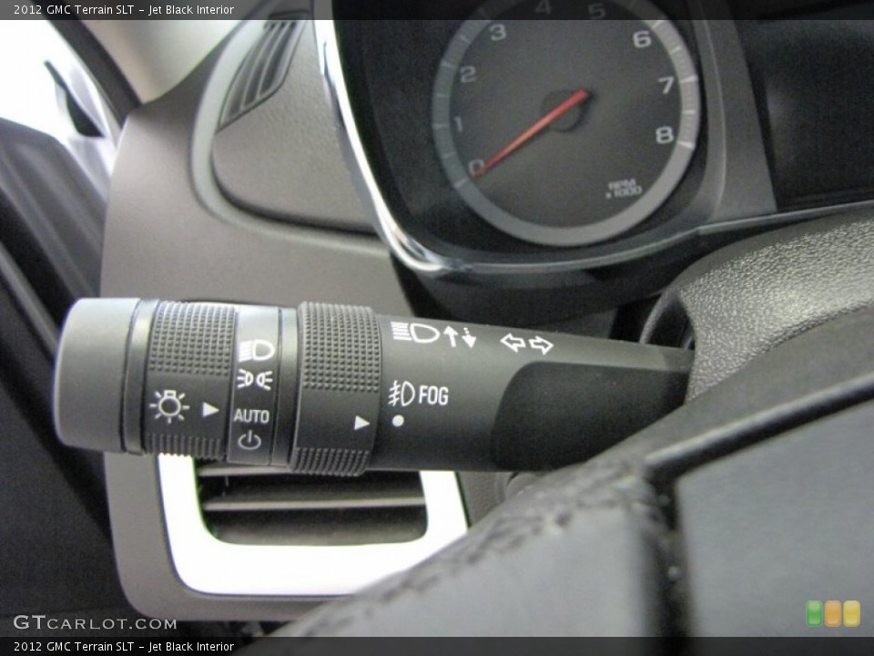 Jet Black Interior Controls for the 2012 GMC Terrain SLT #69840094