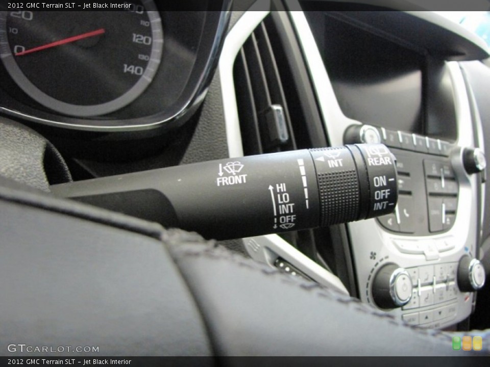 Jet Black Interior Controls for the 2012 GMC Terrain SLT #69840097