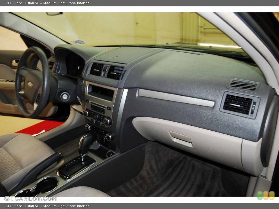 Medium Light Stone Interior Dashboard for the 2010 Ford Fusion SE #69846025