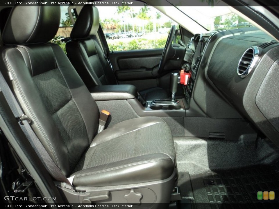 Adrenalin Charcoal Black Interior Photo for the 2010 Ford Explorer Sport Trac Adrenalin #69848959