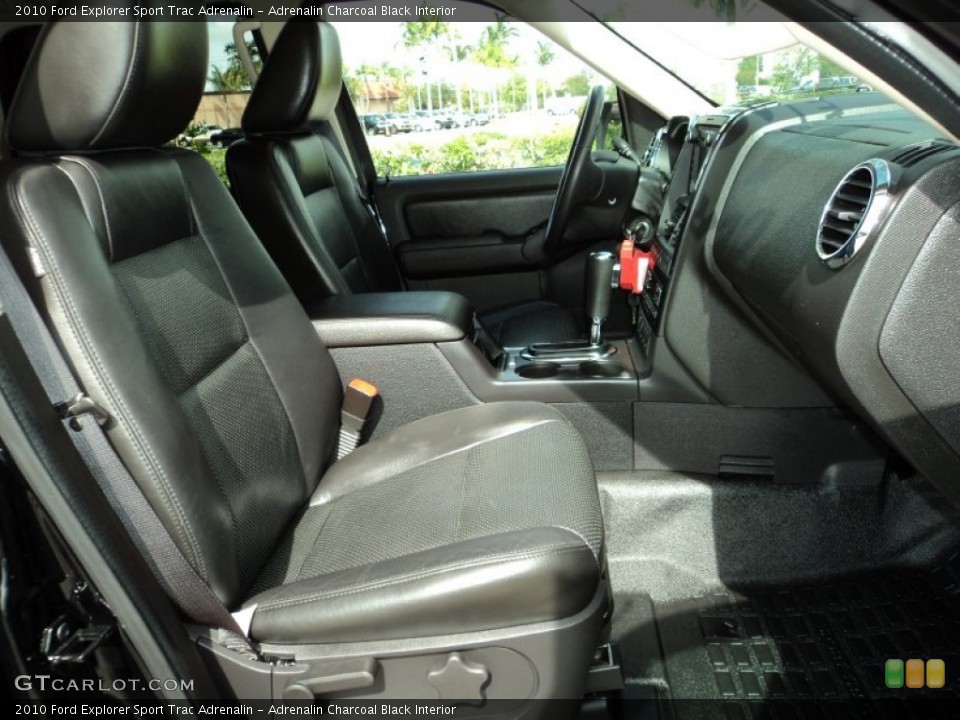 Adrenalin Charcoal Black Interior Photo for the 2010 Ford Explorer Sport Trac Adrenalin #69848959