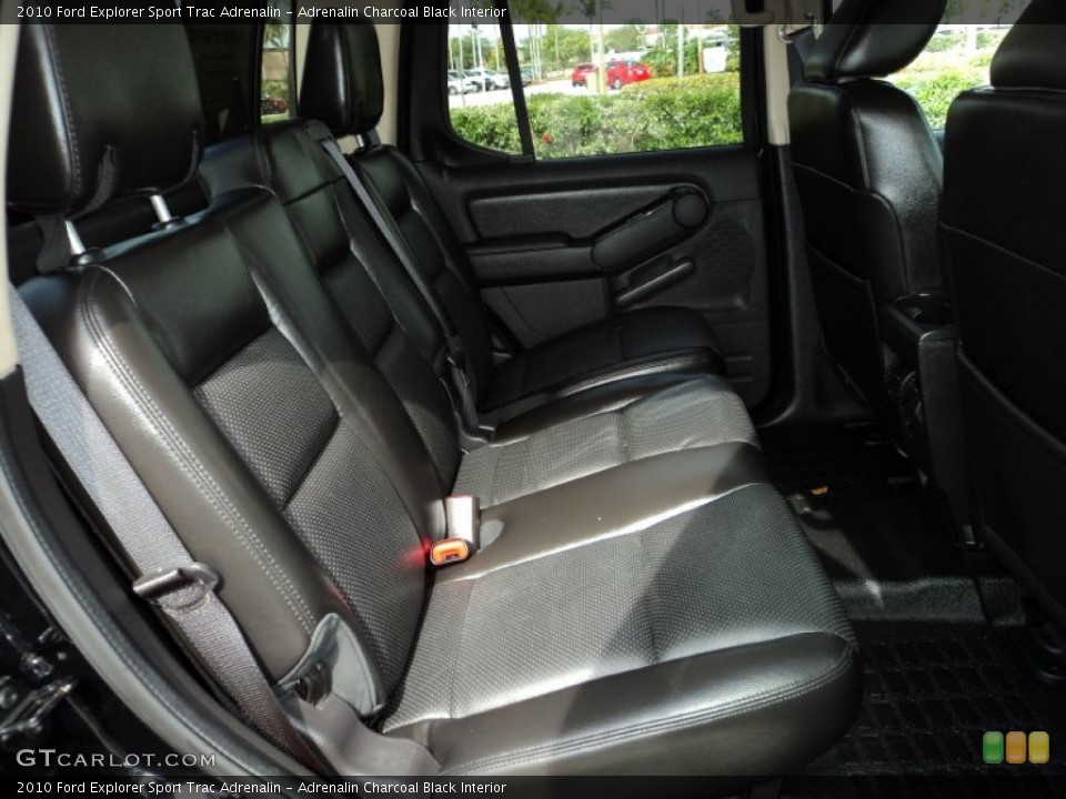Adrenalin Charcoal Black Interior Rear Seat for the 2010 Ford Explorer Sport Trac Adrenalin #69848977