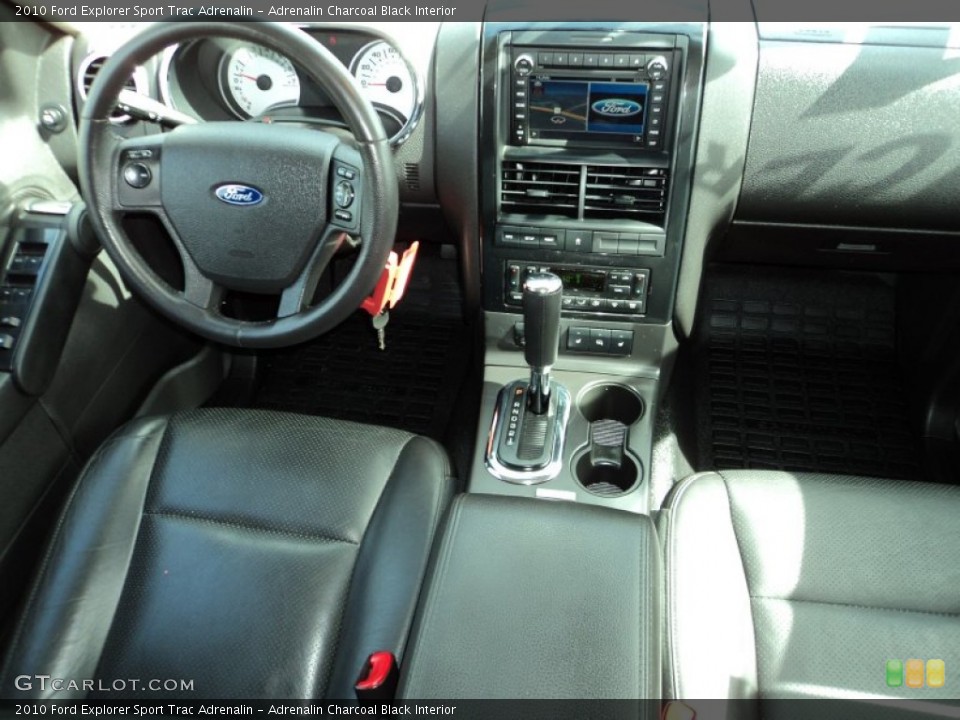 Adrenalin Charcoal Black Interior Dashboard for the 2010 Ford Explorer Sport Trac Adrenalin #69848986