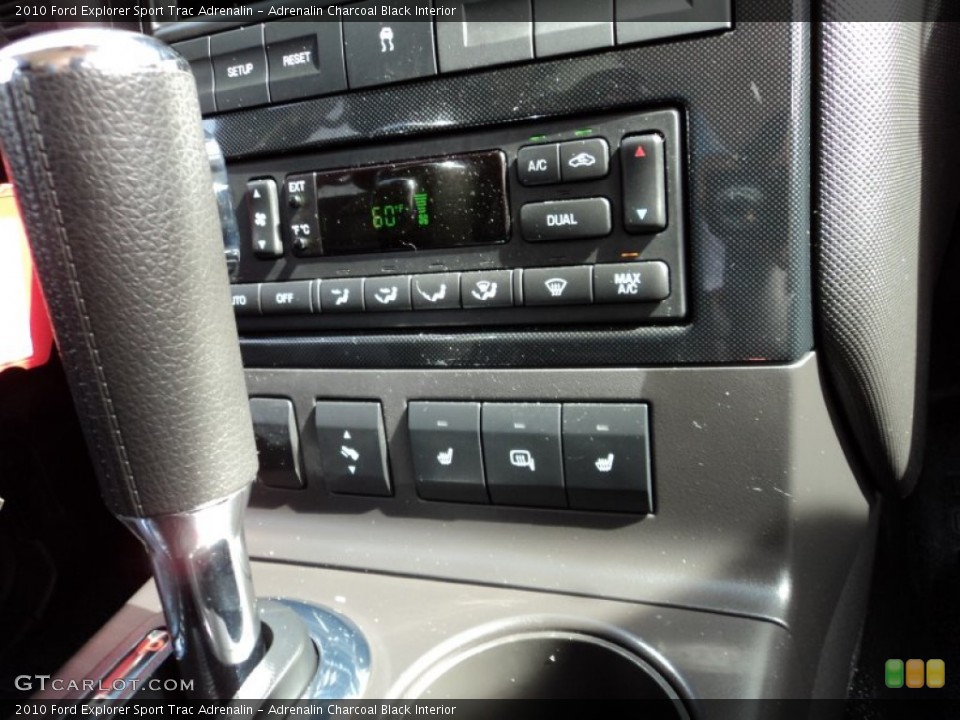 Adrenalin Charcoal Black Interior Controls for the 2010 Ford Explorer Sport Trac Adrenalin #69849013