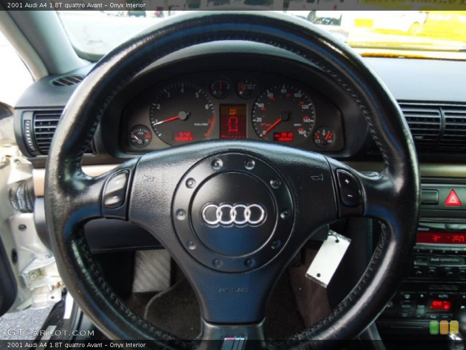 Onyx Interior Steering Wheel for the 2001 Audi A4 1.8T quattro Avant #69849952