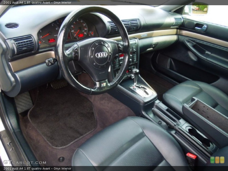 Onyx Interior Prime Interior for the 2001 Audi A4 1.8T quattro Avant #69850063