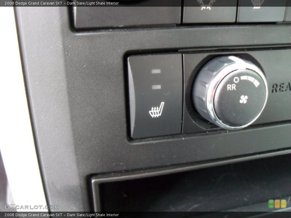 Dark Slate/Light Shale Interior Controls for the 2008 Dodge Grand Caravan SXT #69850171